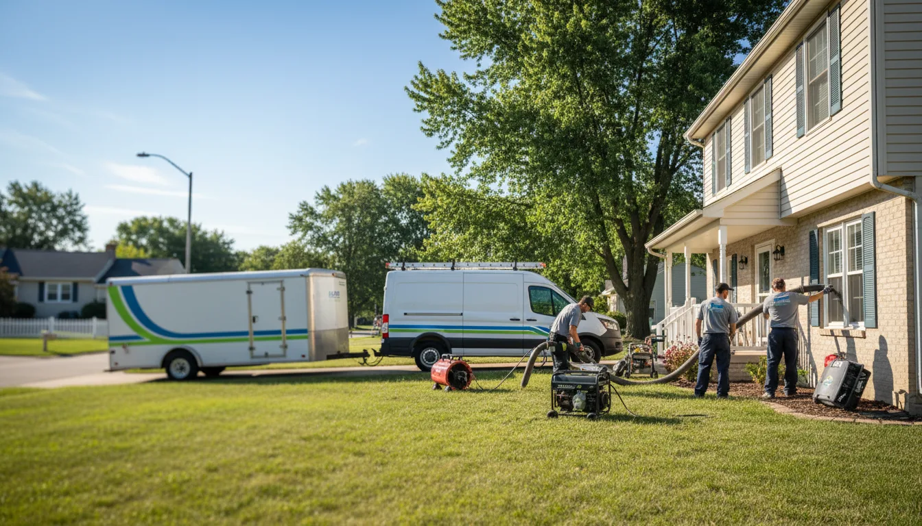 Flooded Basement Restoration And Cleanup With Repair in Whitney, NE near me
